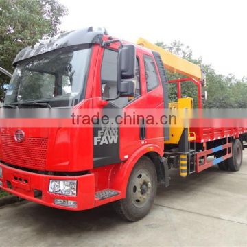 China factory telescopic boom truck mounted crane, price hydraulic crane