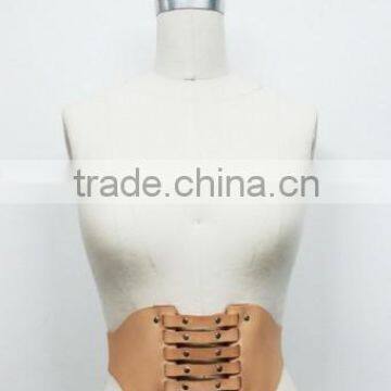 Leather Paddle Belt - Tan high quality