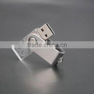 4G/8G/16G/32G swivel Crystal USB Flash Drive as Annual Gift