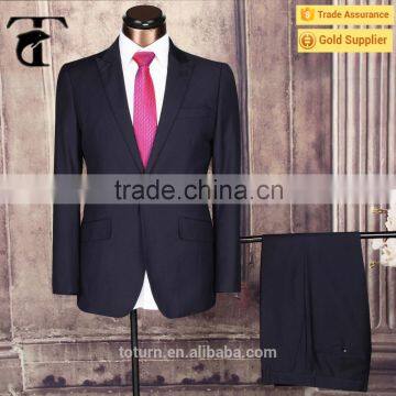 2016 new style Direct Manufacturer high quality Office Uniform coat pant Men Suits For Business