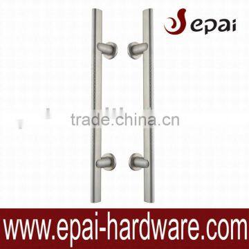 Glass door pull handle