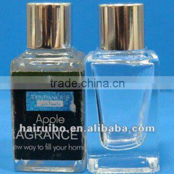 Hot Stamping Silkscreen Printing Aluminum Reed diffuser Glass Bottle Decorative