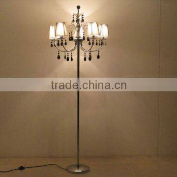 crystal fabric floor lamp lights lighting