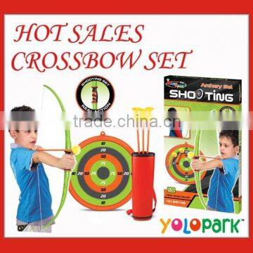 Hot selling funny archery toys set/ arrow&bow toys/crossbow set 881-06