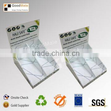 cardboard foldable counter display box