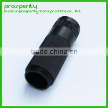 CNC processing aluminum dynamo flashlights