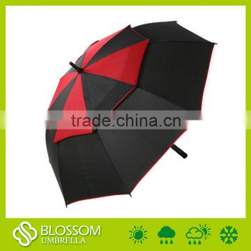 Carbon fiber golf umbrella,double layer golf umbrella,Automatic windproof golf umbrella