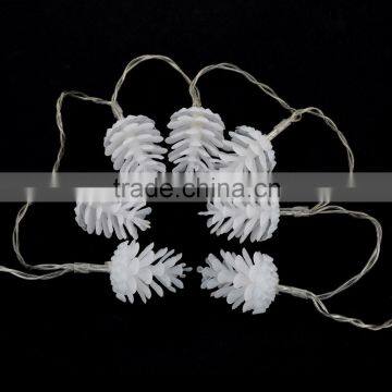 New Christmas Light 2.2M 20 LED Ultra Bright LED String For Holiday Decoration Warm White Pinecone Lamp Fairy String Light photo-4