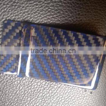 Top Quality Luxury 100% Carbon Fiber Wallet, Carbon Fiber Money Clip