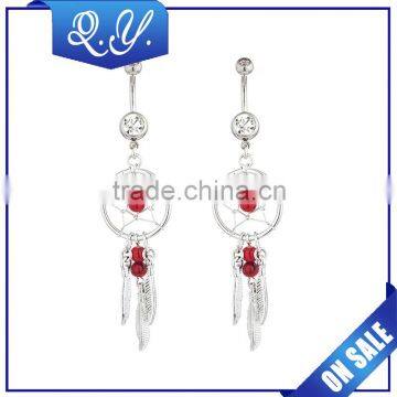 New stainless steel pendant navel piercing belly jewelry