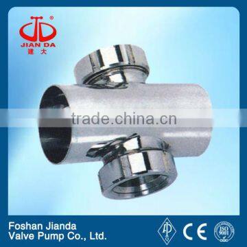 sanitary 4 ways welded sight glass