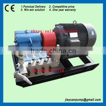 pipe pressure test pump high pressure cleaning machine