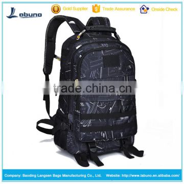 High quality canvas military waterproof backpack hiking military bags