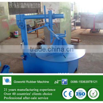 rubber radial cutter machine / tire recycling system