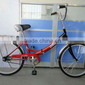 20" Russia steel foldable bike with rear coaster brake SH-FD017