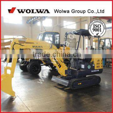 mini digger for garden 2 ton crawler excavator DLS822-9B