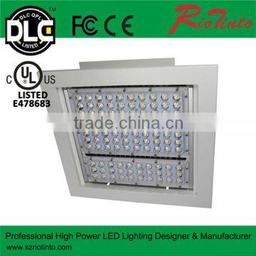 Factory Price Meanwell Driver ip65 100w 120w 150w gas station led canopy lights gas station led