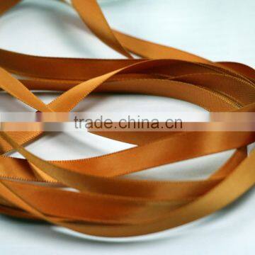 Sinicline Black Satin Gift Packing Ribbon with Golden Foil Stamping Logo