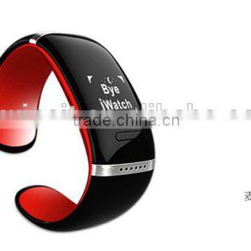 2014 Hot sale sports smart bluetooth bracelet watch with pedometer, answer call WT-21