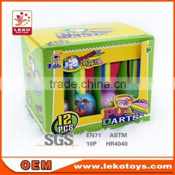 Pu soft darts for children playing
