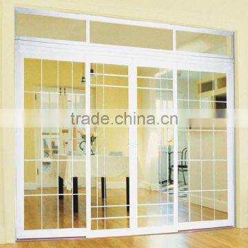 new design pvc door, exterior doors, sliding glass door