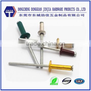 All kind colored anodized aluminum blind rivet