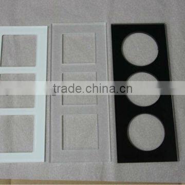 Elevator push button panel glass with EN12150 certificate