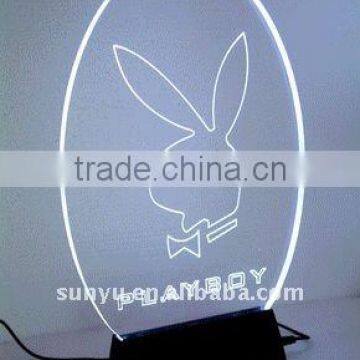 playboy LED display stand