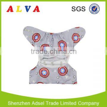 Alva 2016 Environmental Washable Printed Patterns Diaper Cover Adult Diaper Covers