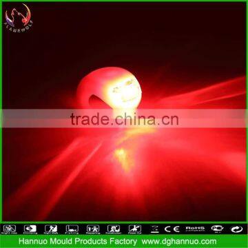 Wholesale 2 LEDs 3 Modes Silicone Material Battery Powered Big Head Led Flashlight With CE&RoHs photo-3