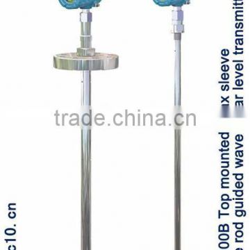 RF2000B radar level measurement for top mounted coaxial probe