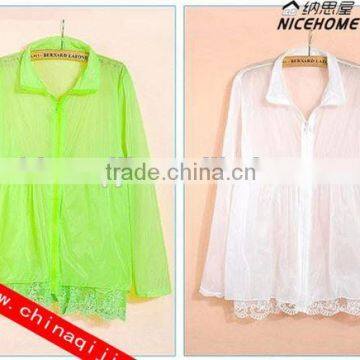 2014 fashion Sun Clothing Beach Protection clothing UV sunscreen shirt women sexy summer dress