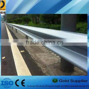 steel W Beam highway guardrail prices/galvanized highway guardrail for sale/plastic rail price