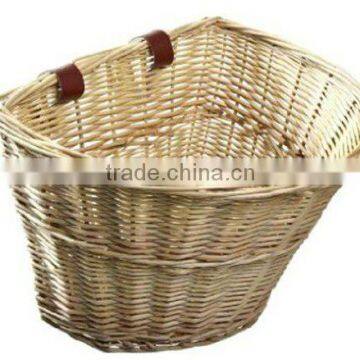 Handmade wicker front baskets handmade bike baskets