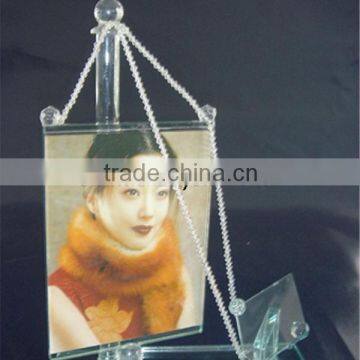 Personalized Fashionable Crystal Sounveir Gifts 4x6 Picture Frames Glass photo-5