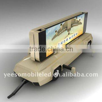 YES-T12 Mobile LED Advertising Vehicle, LED display screen, for road show,live broadcasting