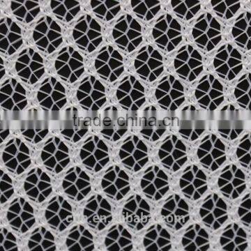 polyestyer wholesale machine knitting net mesh fabric