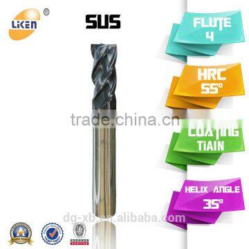 Liken High Quality End Mill Cutter, Solid Carbide CNC Drill Bit, Carbide Twist Drill, Tungsten Carbide Cutter end mill