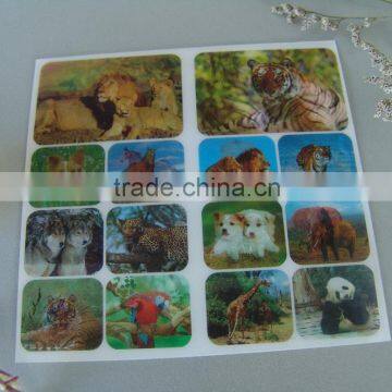 China Factory Custom Home Decor 3D Lenticular Sticker photo-4
