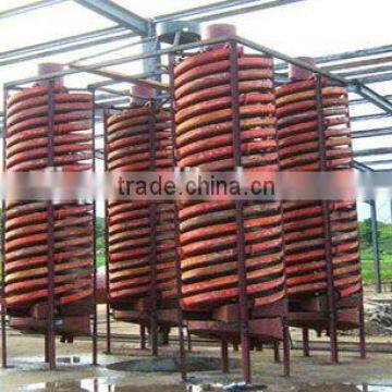 Gold recovery equipment spiral chute separator