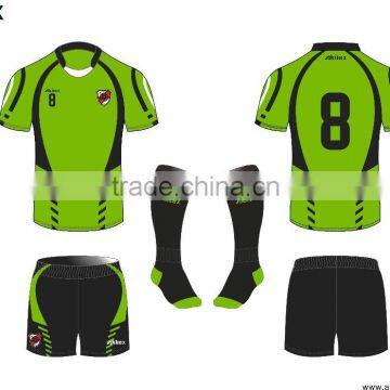 Sublimation Polyester Rugby Shirt Rugby Suits / Rugby Shirt photo-3