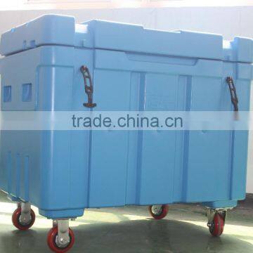 Dry cie storage container dry ice holding thrmal bin Dry ice traspprte tubs