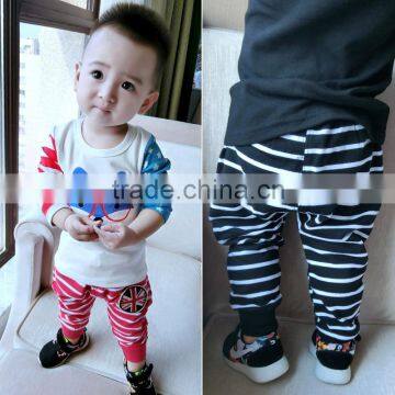 Infant Boys Sporty Pants Stripe Print Design Baby Clothes Of Alibaba                        
                                                Quality Choice