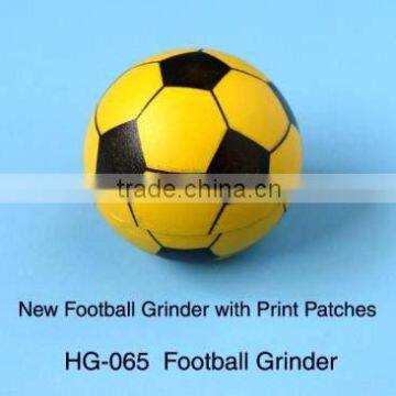 Football Grinder with Print Patches