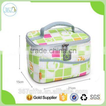 High quality Custom disposable insulated Lunch aluminum foil Cooler Bag with handle