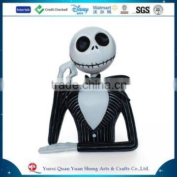 Hot Sale Resin Skull Coin Bank