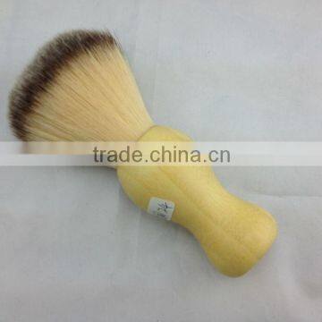 synthetic hair bamboo handle shave brush