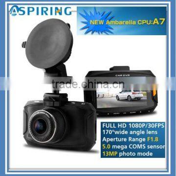 Ambarella A7 Full HD 1080P car gps dvr