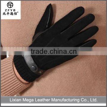 2015 hot selling Cow Grain Driver Glove