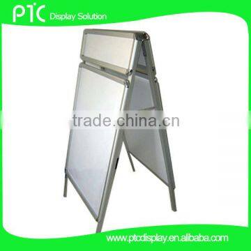 Floor poster stands,metal poster stand